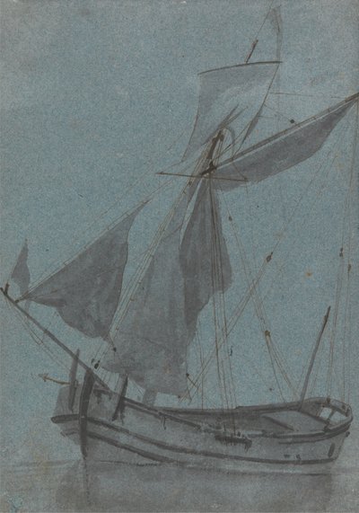 Ein Küstenschlepper von Samuel Scott