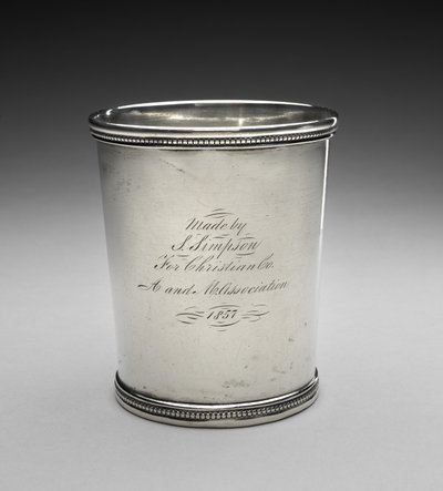 Becher, ca. 1857 von Samuel Simpson