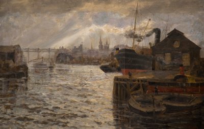 Der Tyne mit der High Level Bridge, 1920 von Samuel Sykes