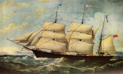 Die Joseph Cunard, 1839, 1938 von Samuel Walters