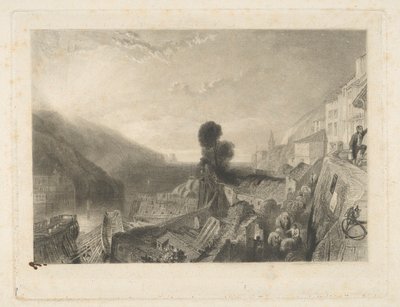Dartmouth, am Fluss Dart von Samuel William Reynolds