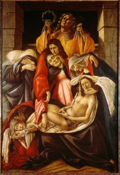 Die Beweinung Christi von Sandro Botticelli