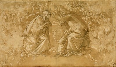 Krönung Mariens von Sandro Botticelli