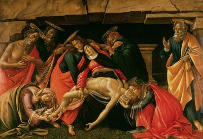 Beweinung Christi von Sandro Botticelli