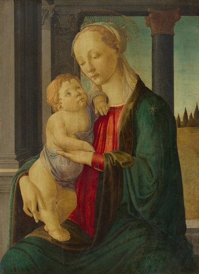 Madonna mit Kind, ca. 1470 von Sandro Botticelli