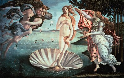 Die Geburt der Venus, ca. 1482 von Sandro Botticelli