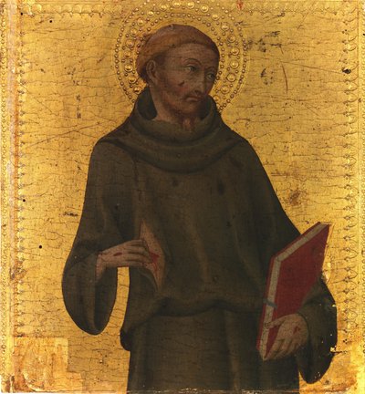Heiliger Franziskus, 1450er Jahre von Sano di Pietro