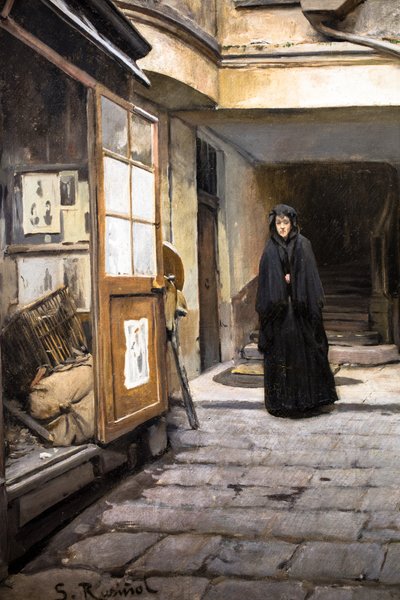 Das Pfandhaus von Santiago Rusinol i Prats