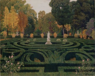 Der alte Faun von Santiago Rusiñol