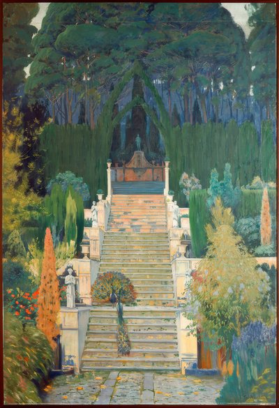 Herrschaftlicher Garten. Raixa II von Santiago Rusiñol