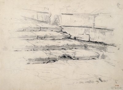 Studie von Treppen von Santiago Rusiñol