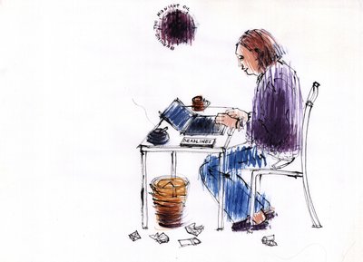 Die Mitternachtsöl verbrennen, 2009 von Sara Hayward