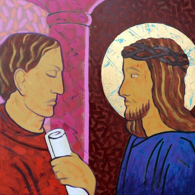 Jesus wird verurteilt von Sara Hayward