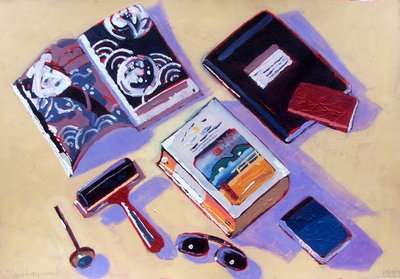 Roller und Sonnenbrille von Sara Hayward