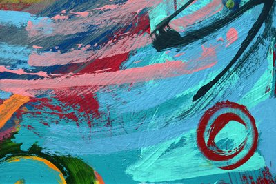 Abstrakt 47 von Sara Hayward