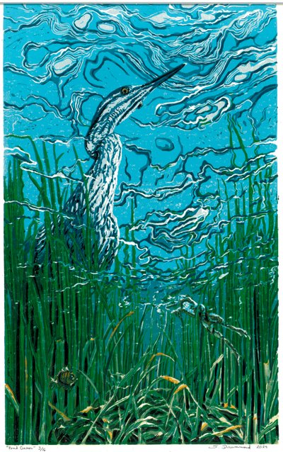 Pond Gazer, 2024 von Sarah Drummond