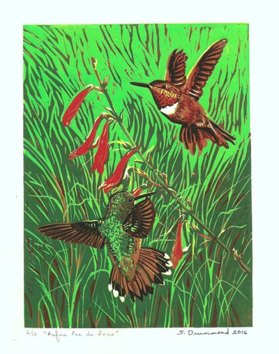 Rufus Pas de Deux, 2016 von Sarah Drummond