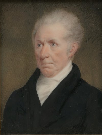 Gilbert Stuart, ca. 1825 von Sarah Goodridge