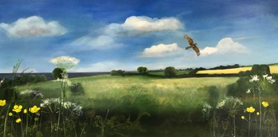 Bussard, 2022 von Sarah Thompson Engels