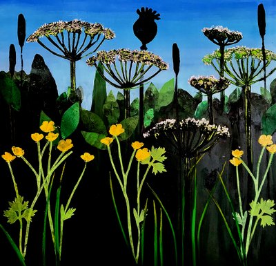Butterblumen von Sarah Thompson Engels