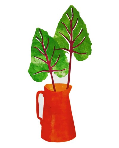 Roter Krug von Sarah Thompson Engels