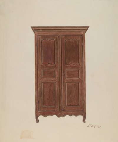 Schrank von Sarkis Erganian