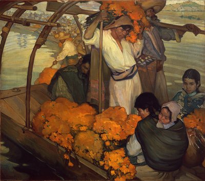 Das Opfer von Saturnino Herrán