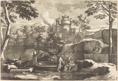 Jesus und die Samariterin von Sébastien Bourdon