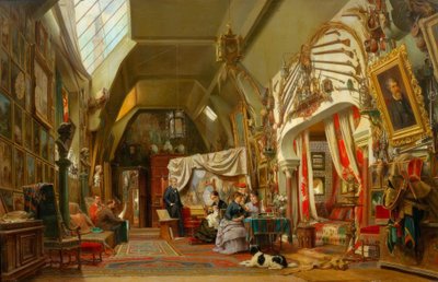 Atelier eines Künstlers von Charles Giraud
