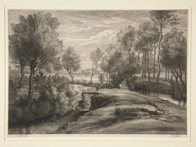 Landschaft auf dem Land von Schelte Adams Bolswert
