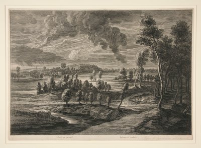 Landschaft auf dem Land von Schelte Adams Bolswert