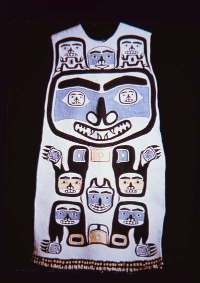 Chilkat-Kleid, Tlingit-Stamm von School American