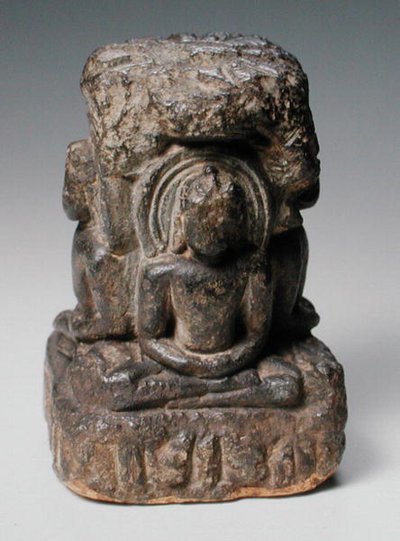 Buddhistische Schnitzerei von School Burmese