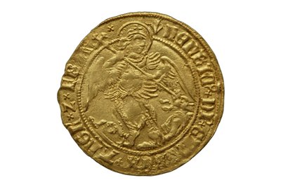 Tudor-Münze aus dem Asthall-Hort von School English