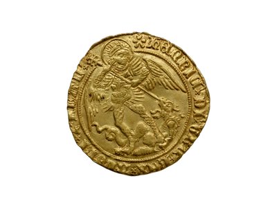 Tudor-Münze aus dem Asthall-Hort von School English