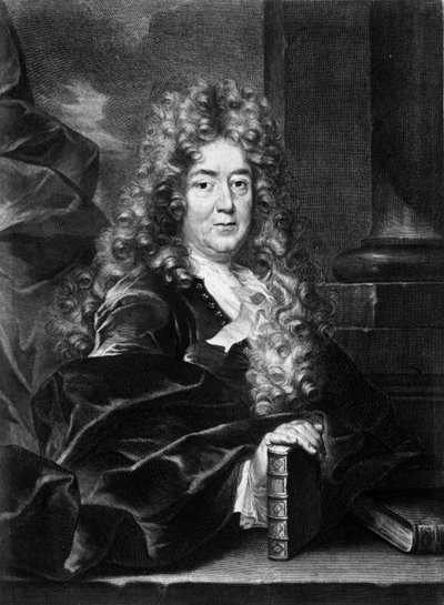 Porträt von Charles Perrault von School French