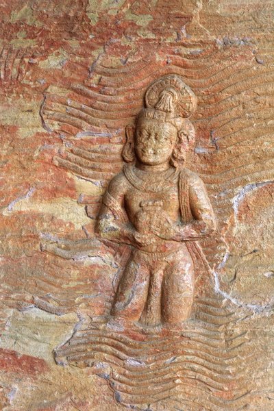 Detail, Vishnu als Varaha-Avatar von School Indian