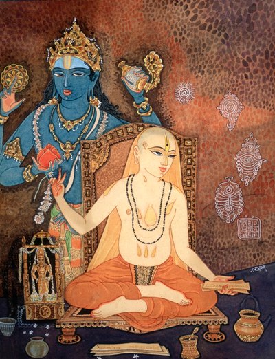 Hindu-Mönch von School Indian