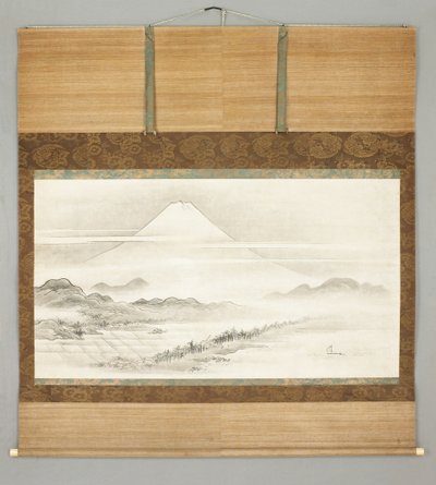 Kakemono, Landschaft des Mt. Fuji von Japanese School