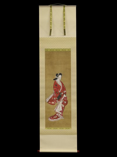 Stehende Schönheit von Japanese School