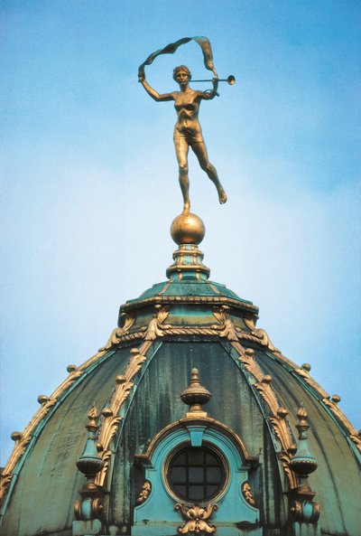 Belgien, Brüssel, Grand Place, Brothaus (Detail) von R. and Smith Simkin