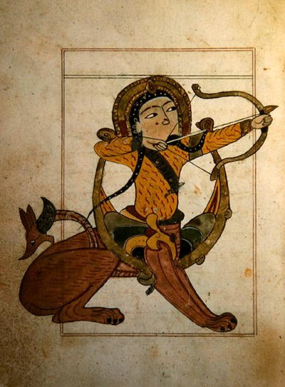 Das Zeichen des Schützen von School Persian