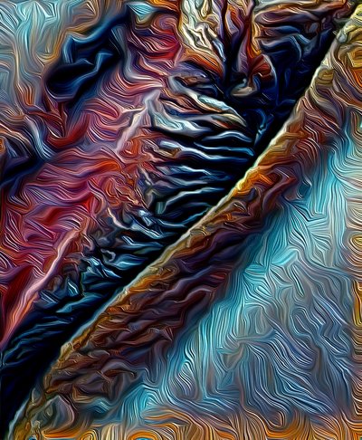 Blaue Träne, 2021 von Scott J. Davis