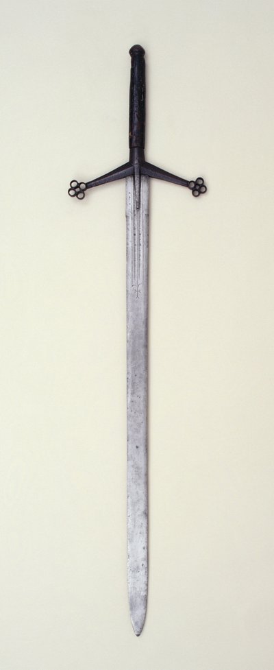 Claymore, ca. 1500-30 (Stahl) von Scottish School