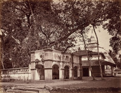 Buddhistischer Tempel, Kalani von Scowen and Co.