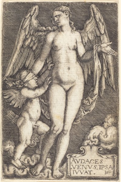 Venus und Amor von Sebald Beham