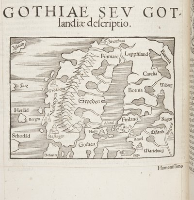 Cosmographia, Fol 830, 1544 von Sebastian Munster