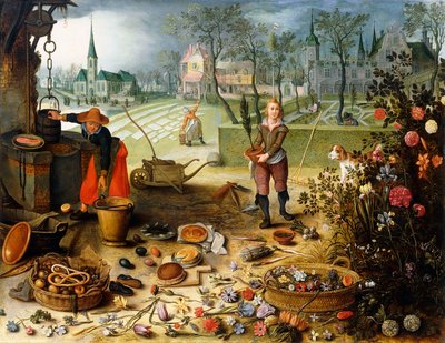 Die vier Jahreszeiten - Frühling von Sebastian Vrancx