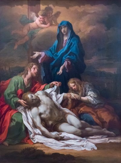 Die Kreuzabnahme von Sebastiano Conca