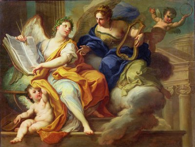 Urania und Erato von Sebastiano Conca